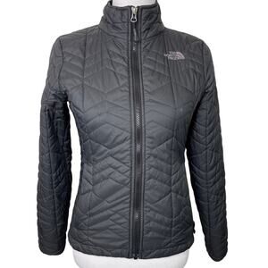 The North Face Bombay Mid Layer Puffer Jacket Women, XS, Black, Quilted Look